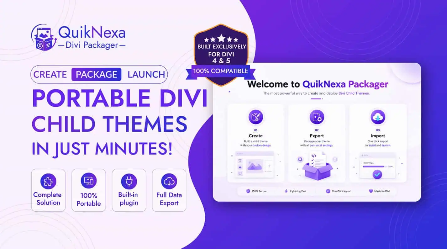QuikNexa DIVI Packager
