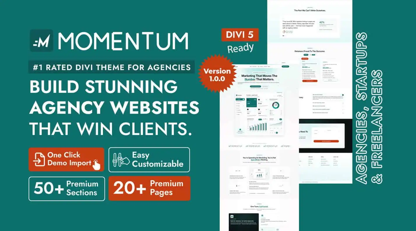 Momentum Agency Feature